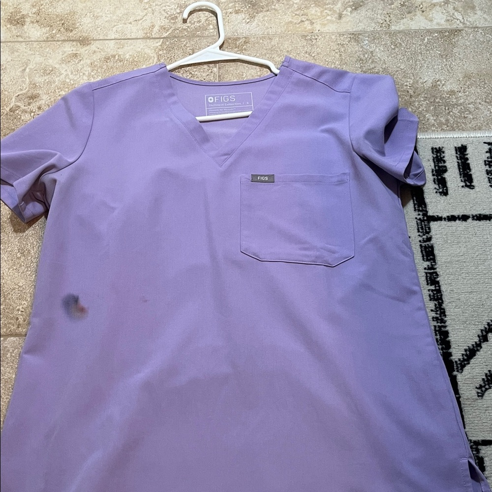 Figs Catarina Lavender Dew Top